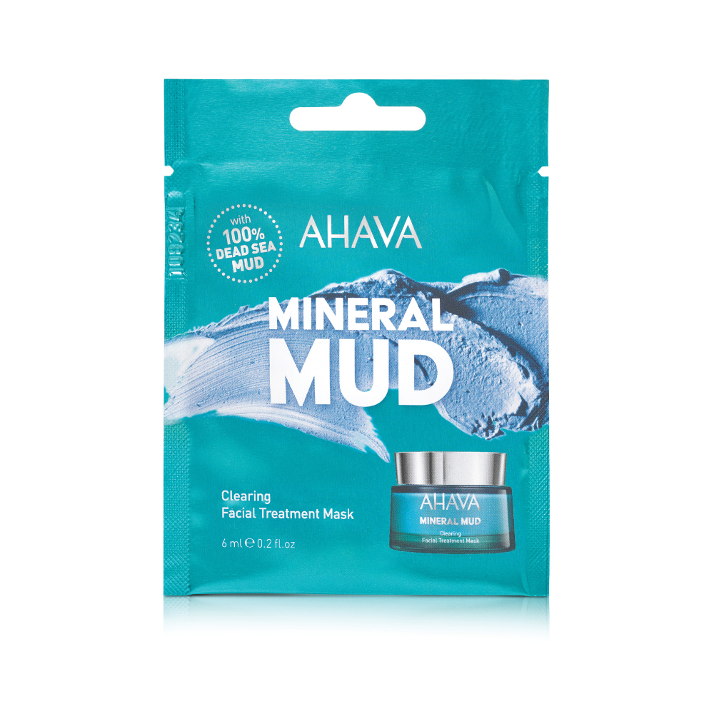 Masca pentru curatarea si detoxifierea tenului Mineral Mud, 6 ml, Ahava