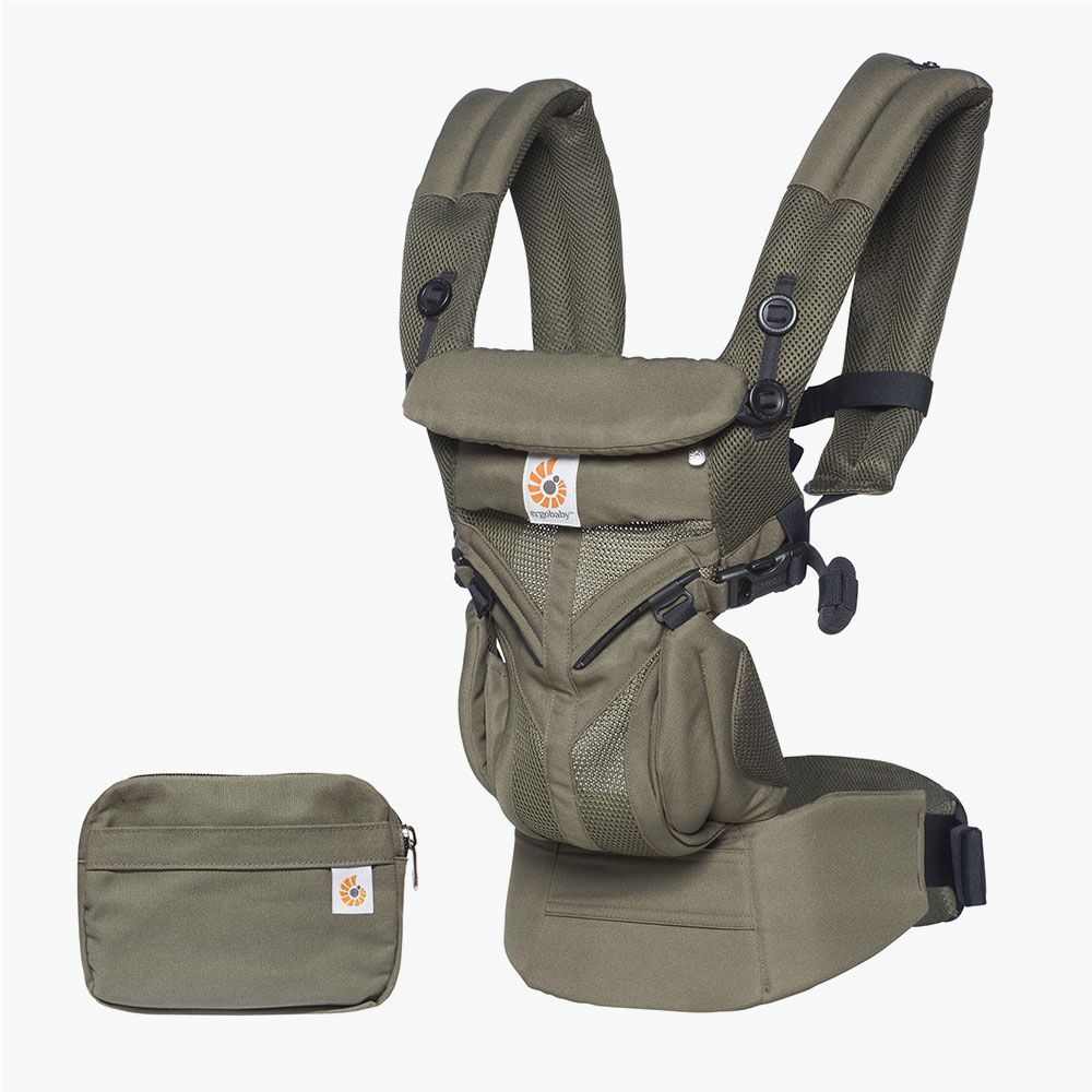 Marsupiu Omni 360 Cool Air Mesh, Khaki Green, Ergobaby