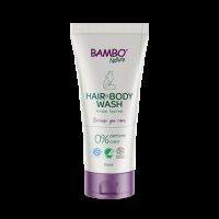 Gel pentru spalare corp si par 2in1 fara lacrimi, 150 ml, Bambo Nature