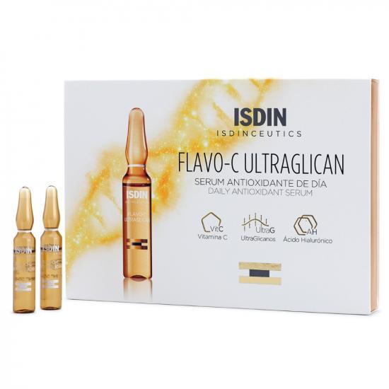 Fiole ultraglican antioxidant Flavo-C, 10 fiole x 2 ml, Isdin