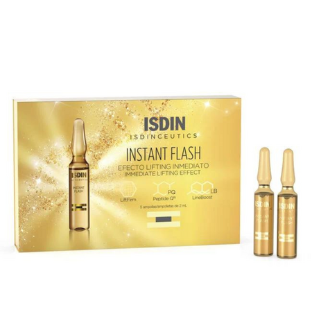 Ser pentru lifting Instant Flash, 5 fiole x 2 ml, Isdin