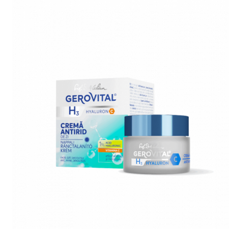 Crema antirid de zi Hyaluron C, 50 ml, Gerovital