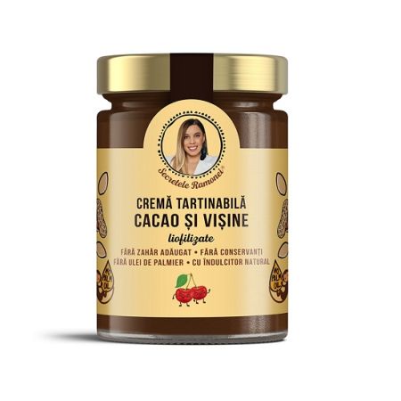 Crema tartinabila cu cacao si visine