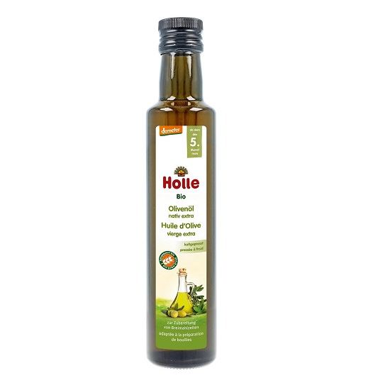 Ulei Bio de masline Extra Virgin, 250 ml, Holle