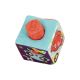 Set 6 cuburi sortator ABC, + 6 luni, B.Toys 773841