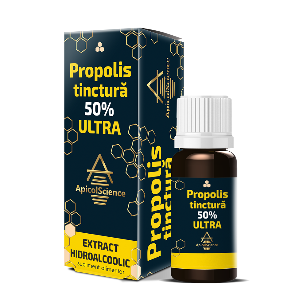 Propolis Tinctura ultra 50%, 10 ml, Apicol Science