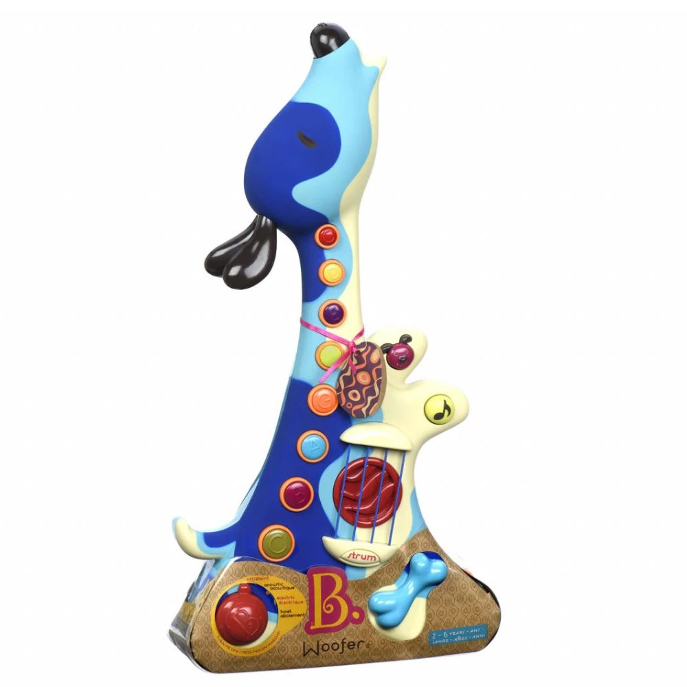 Chitara Catelul Woofer, 2-6 ani, Btoys