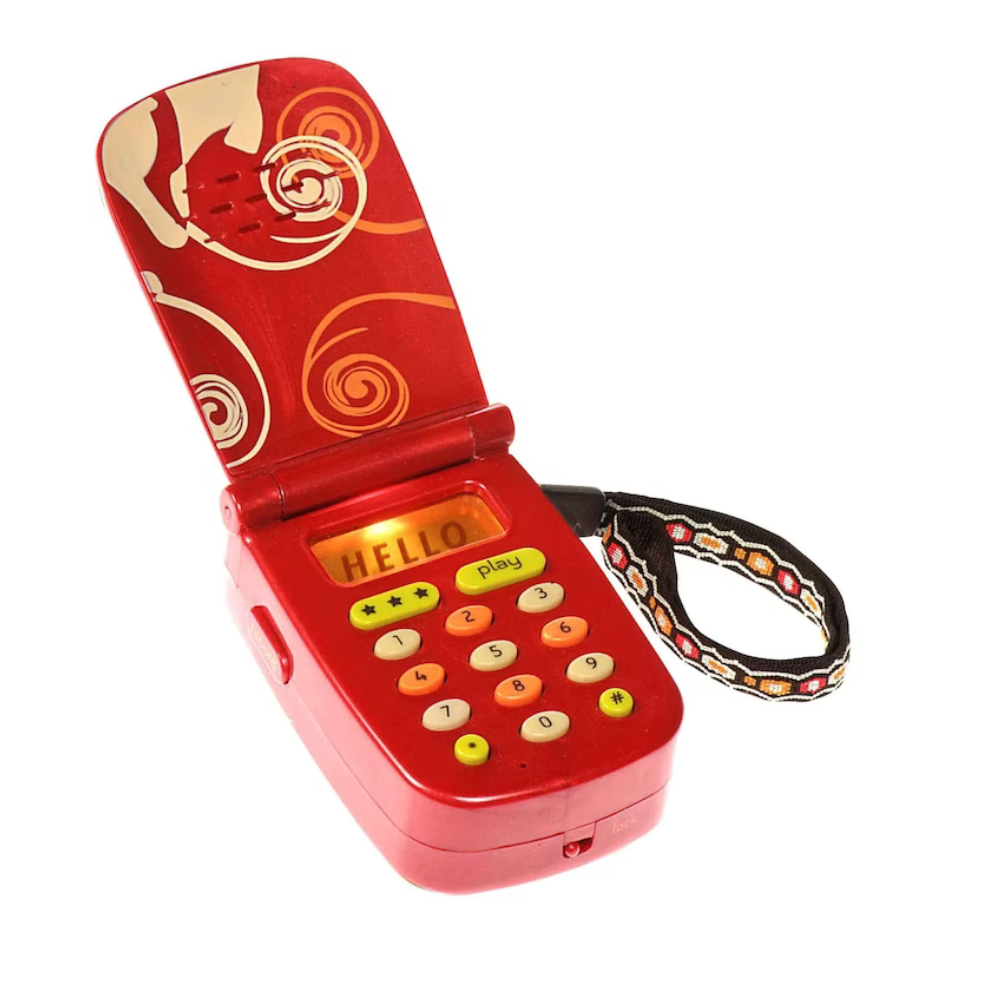 Telefon interactiv rosu, +18 luni, Btoys