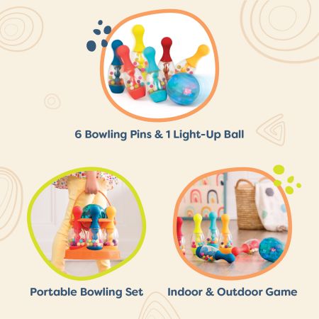 Popice cu lumini, +2 ani, Btoys 770024