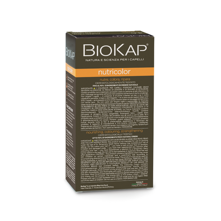 Vopsea permanenta pentru par Nutricolor, Black 1.0, 140 ml, Biokap 681937
