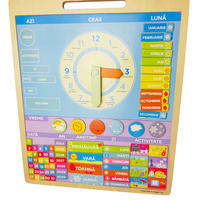 Calendar magnetic in limba romana, +3 ani, BigJigs