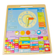 Calendar magnetic in limba romana, +3 ani, BigJigs 693172