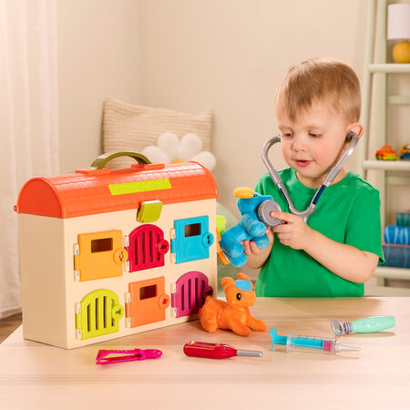 Clinica veterinara cu 6 cabinete, +2 ani, BToys 768071