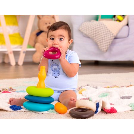 Piramida cu inele, 7-12 luni, BToys 769934