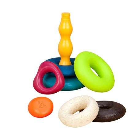 Piramida cu inele, 7-12 luni, BToys 769932