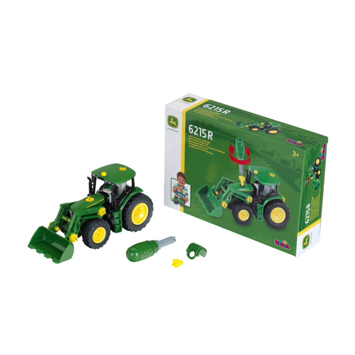 Tractor Jhon Deere, +3 ani, Klein