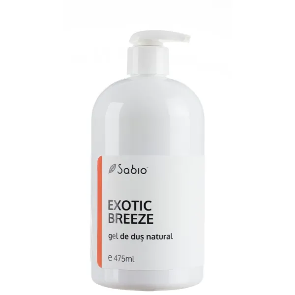 Gel de dus Exotic Breeze, 475 ml, Sabio