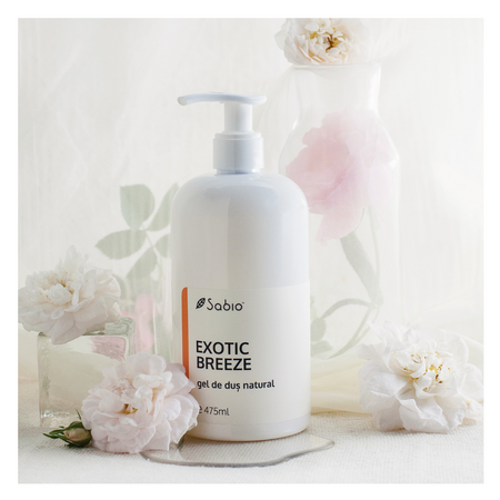 Gel de dus Exotic Breeze, 475 ml, Sabio 609306