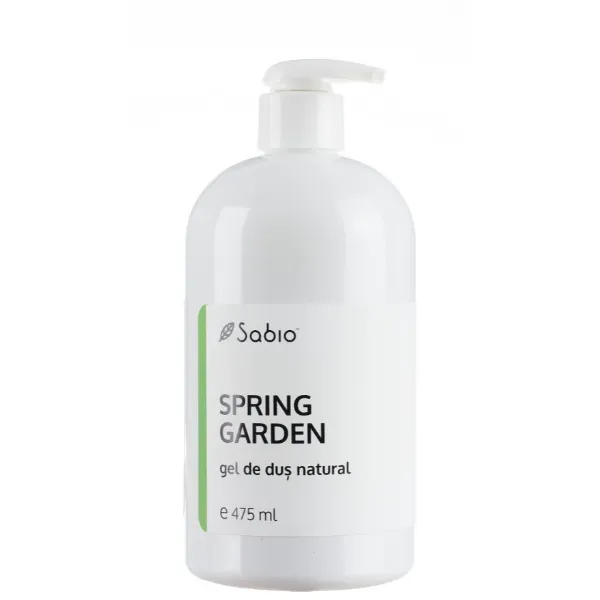 Gel de dus Spring Garden, 475 ml, Sabio