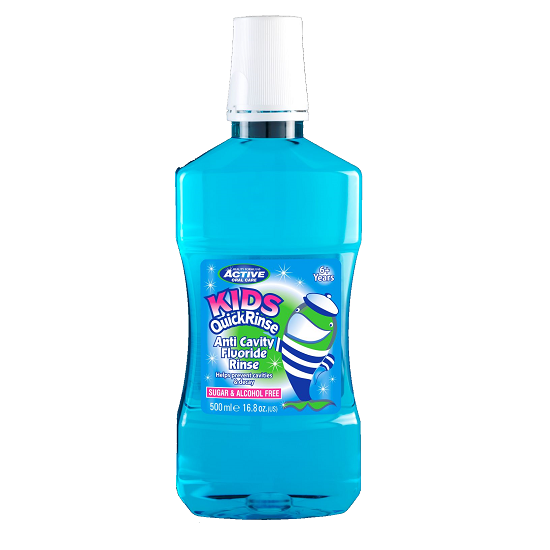 Apa de gura fara zahar pentru copii, +6 ani, 500 ml, Beauty Formulas