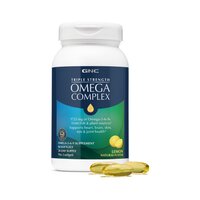 Acizi grasi Omega-3-6-9 Triple Strenght Omega Complex, 90 capsule, GNC