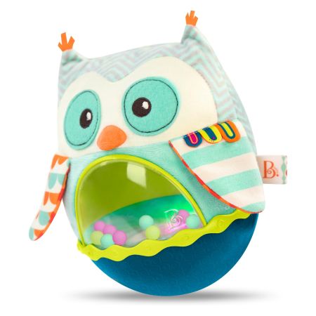 Bufnita cu lumini si sunete, Polly, + 6 luni, Btoys 447582