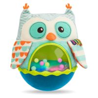 Bufnita cu lumini si sunete, Polly, + 6 luni, Btoys
