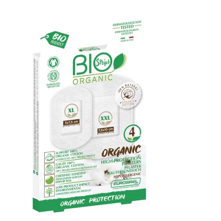 Plasturi bio din bumbac organic