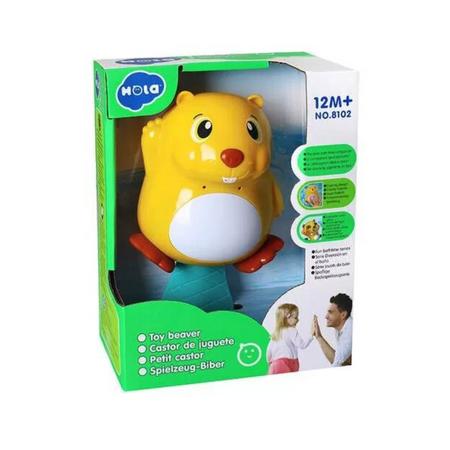 Jucarie pentru baita Castorul Luminos, +12 luni, Hola 652218