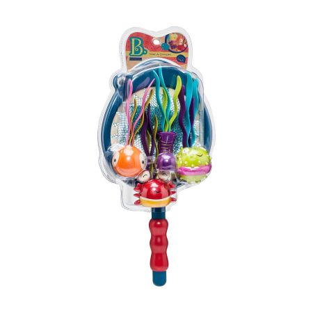 Plasa cu jucarii de baie, + 3 ani, Rechin, Btoys 770016