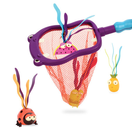 Plasa cu jucarii de baie Hippo, + 3 ani, Btoys 769943