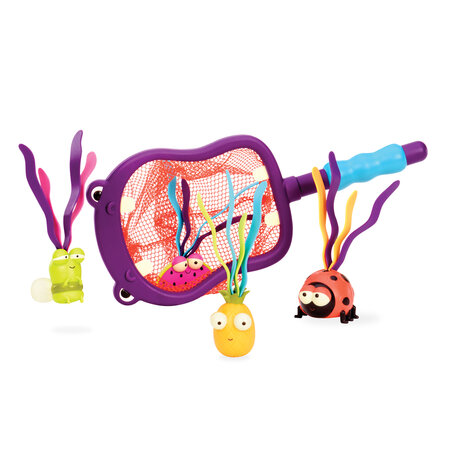 Plasa cu jucarii de baie Hippo, + 3 ani, Btoys 769946