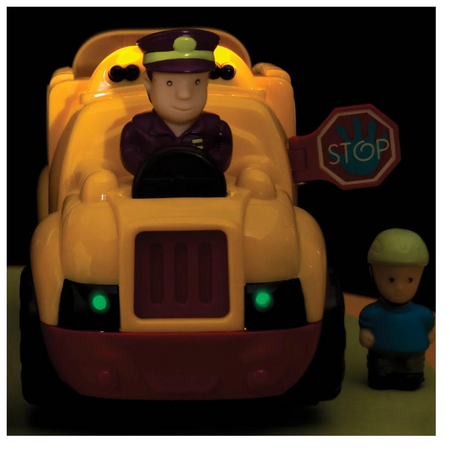 Autobuz cu lumini si sunete, +18 luni, Btoys 652390