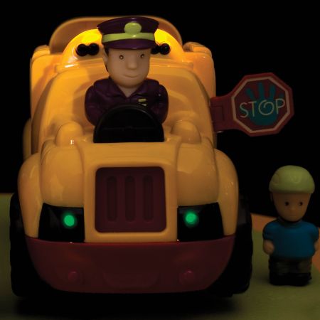 Autobuz cu lumini si sunete, +18 luni, Btoys 767821