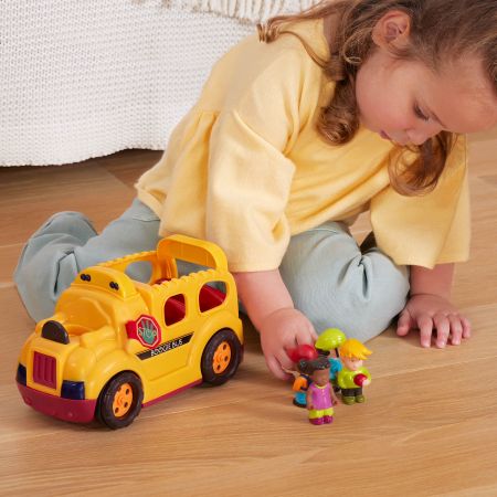 Autobuz cu lumini si sunete, +18 luni, Btoys 767828