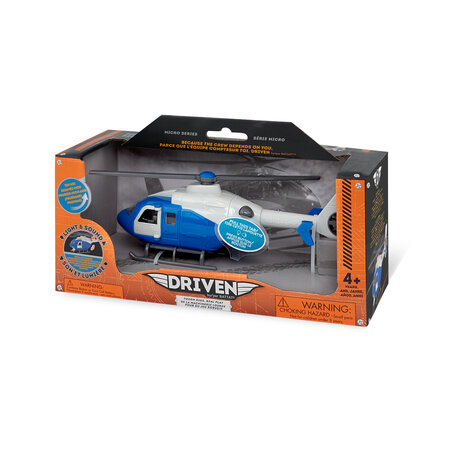 Elicopter cu elice rotativa, lumini si sunete, 3 ani+, Driven 819604