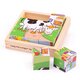 Cuburi animale domestice, +10 luni, Bigjigs 652683