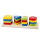 Sortator pentru forme geometrice si culori, +12 luni, New Clasic Toys 652478