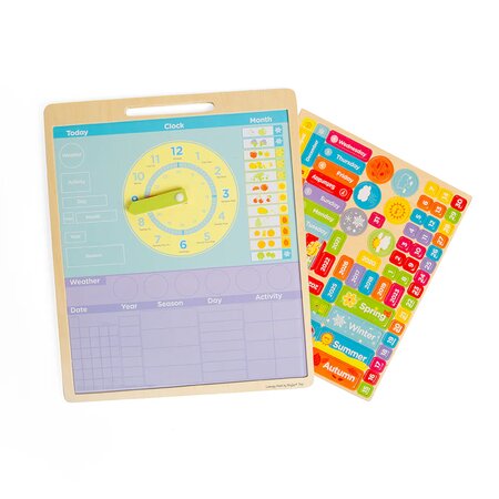 Calendar magnetic Vremea, +3 ani, Bigjigs 652704