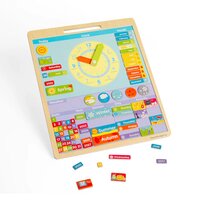 Calendar magnetic Vremea, +3 ani, Bigjigs