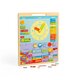 Calendar magnetic Vremea, +3 ani, Bigjigs 652701