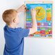 Calendar magnetic Vremea, +3 ani, Bigjigs 652702