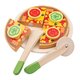 Jucarie din lemn Pizza, +2 ani, New Classic Toys 652633