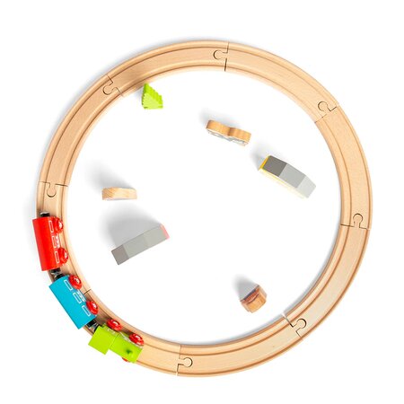 Primul Meu Tren, +3 ani, BigJigs 652598