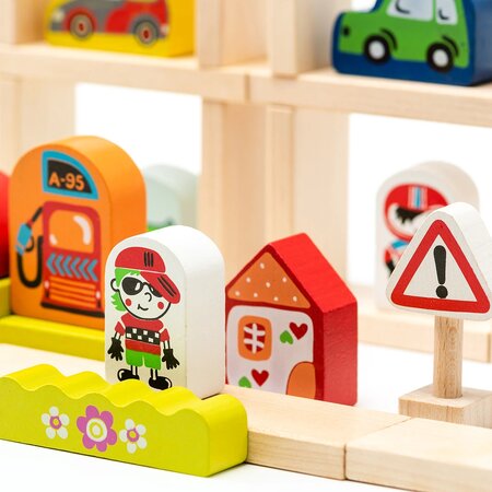 Joc de constructii pentru baietei, +2 ani, Cubika 652567