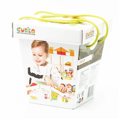 Joc de constructii pentru baietei, +2 ani, Cubika 652568