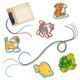 Joc din lemn cu sireturi Animale de companie, +3 ani, Melissa&Doug 652668