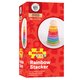 Piramida din lemn Curcubeul, +12 luni, Bigjigs 652661
