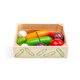 Set din lemn legume feliate, +18 luni, Bigjigs 652624