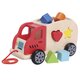 Camion sortator cu forme, +12 luni, New Clasic Toys 652542